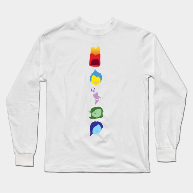 INSIDE OUT Long Sleeve T-Shirt by AuroraNoa